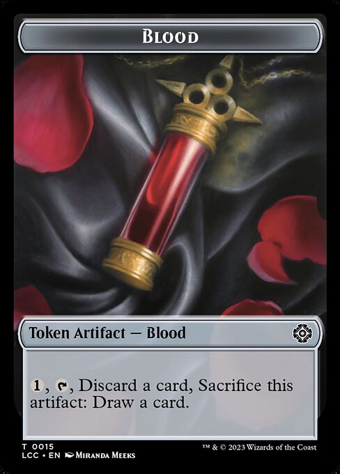 Blood — The Lost Caverns of Ixalan Commander Tokens 15