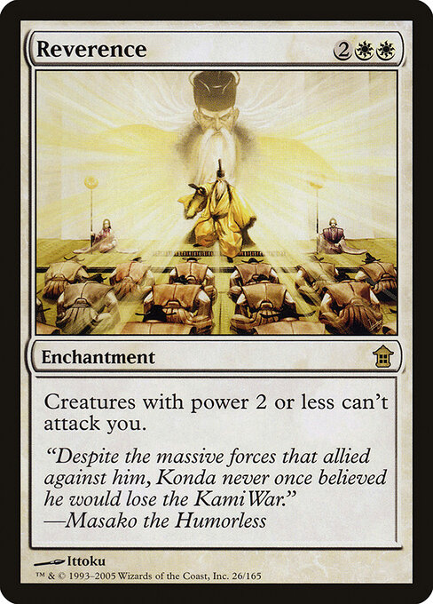 Reverência — Saviors of Kamigawa 26
