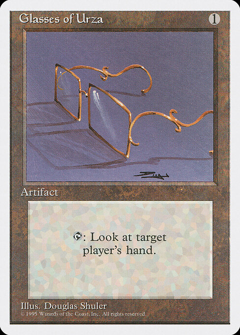 Óculos de Urza — Fourth Edition 321