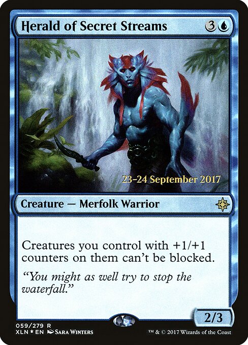 Arauto dos Regatos Secretos — Ixalan Promos 59s