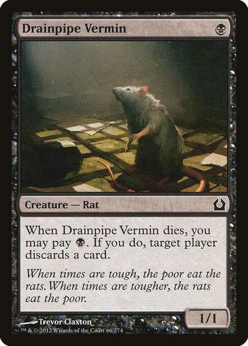 Ratazana de Esgoto — Return to Ravnica 66