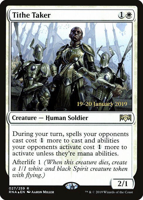 Coletor de Dízimo — Ravnica Allegiance Promos 27s