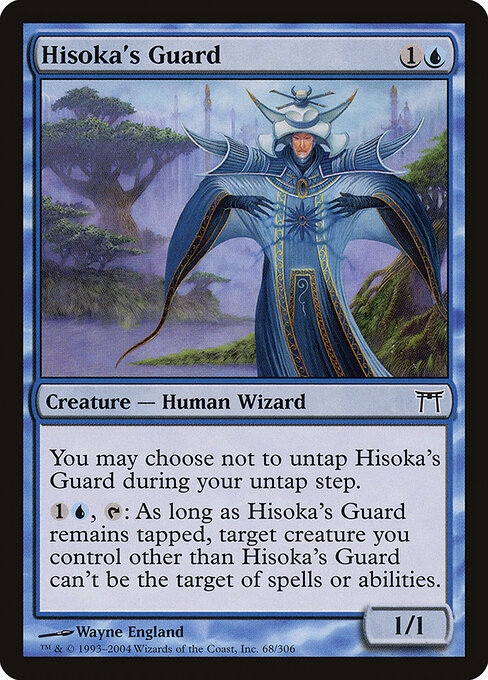 Guarda de Hisoka — Champions of Kamigawa 68