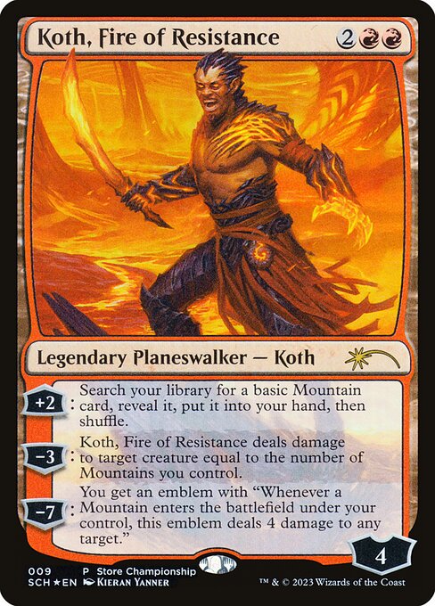 Koth, Fogo da Resistência — Store Championships 9