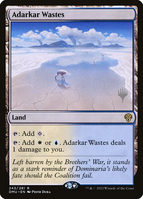 Regiões Agrestes de Adarkar — Dominaria United Promos 243p