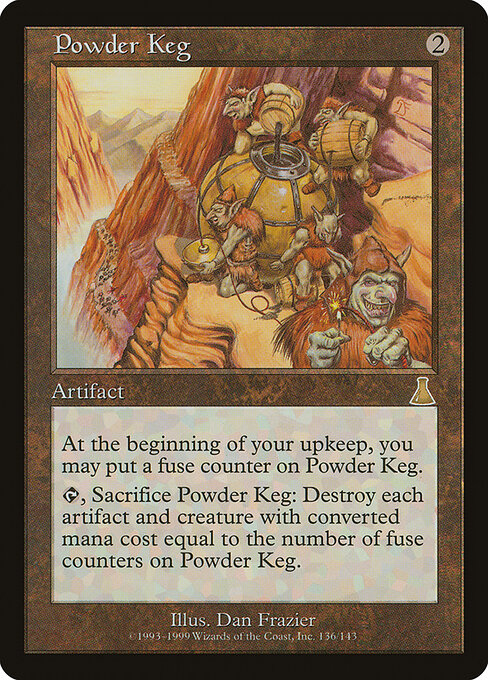 Barrilete de Pólvora — Urza's Destiny 136