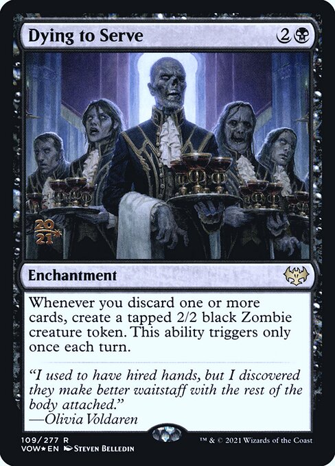 Morrendo de Vontade de Servir — Innistrad: Crimson Vow Promos 109s