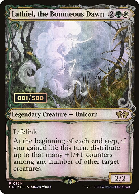 Lathiel, a Aurora Generosa — Multiverse Legends 180z