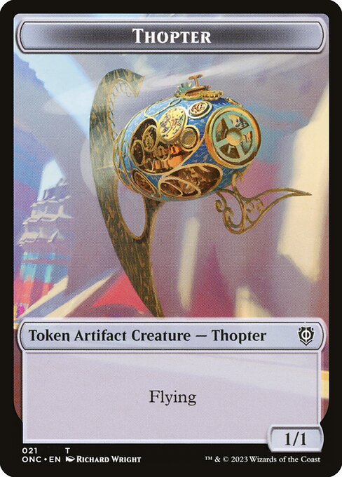 Thopter — Phyrexia: All Will Be One Commander Tokens 21