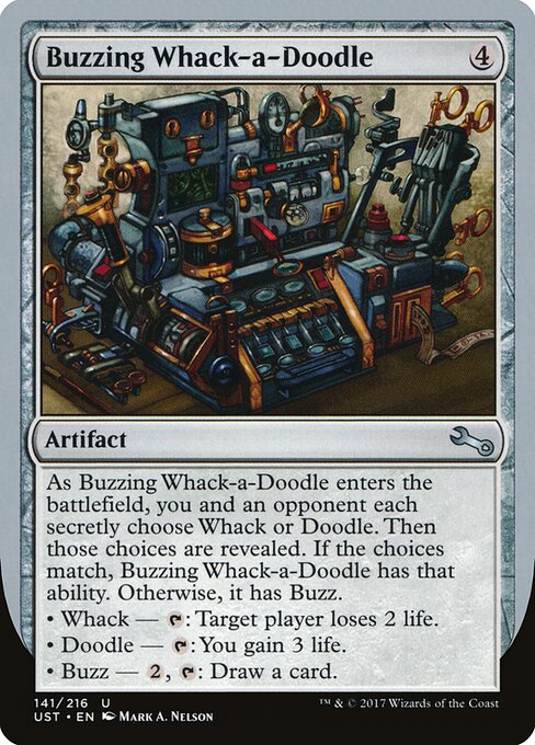 Buzzing Whack-a-Doodle — Unstable 141
