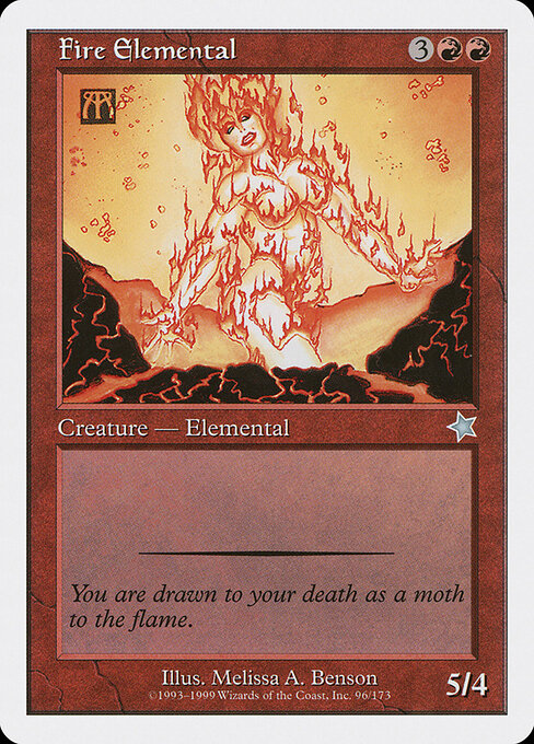 Elemental do Fogo — Starter 1999 96