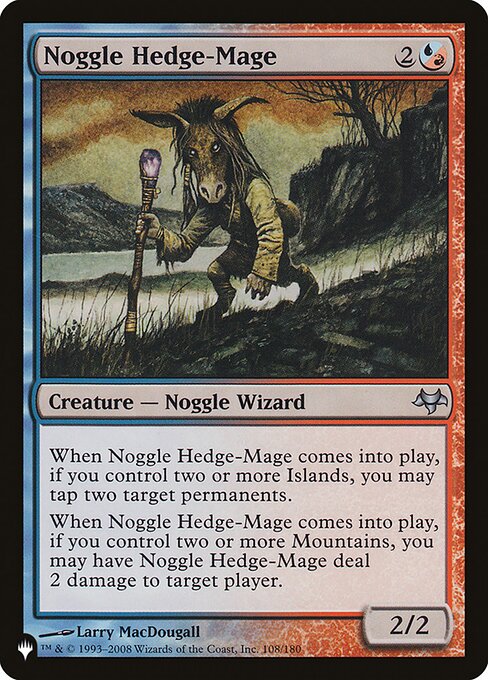 Mago Rural Noggle — The List EVE-108