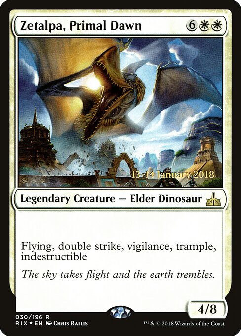 Zetalpa, Aurora Primordial — Rivals of Ixalan Promos 30s