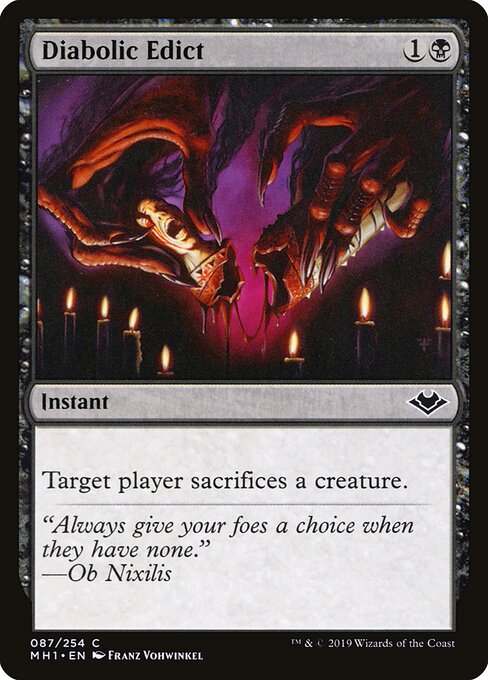 Édito Diabólico — Modern Horizons 87