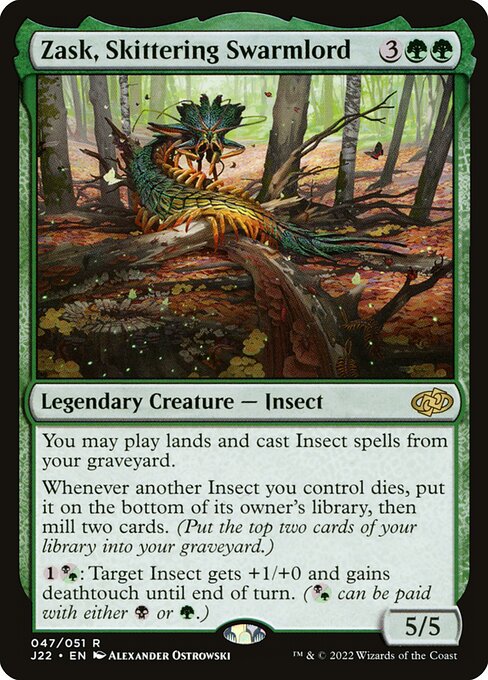 Zask, Skittering Swarmlord — Jumpstart 2022 47
