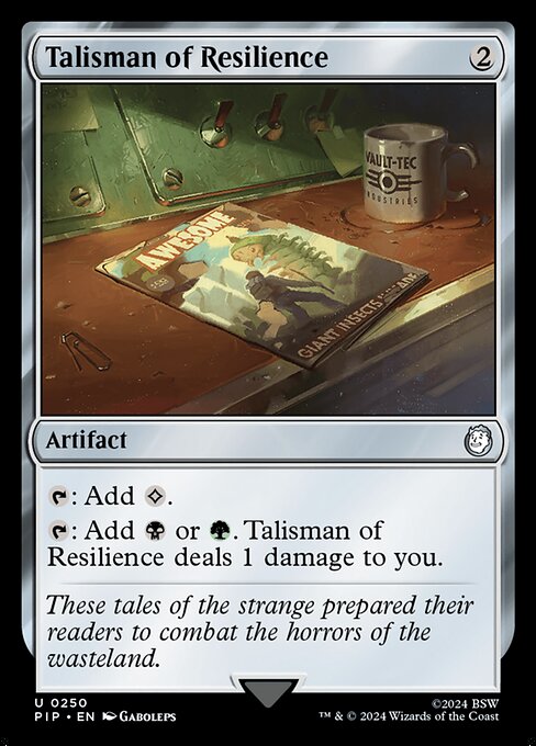 Talismã da Resiliência — Fallout 250