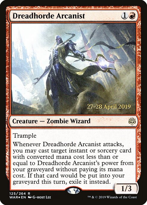 Arcanista da Horda Medonha — War of the Spark Promos 125s