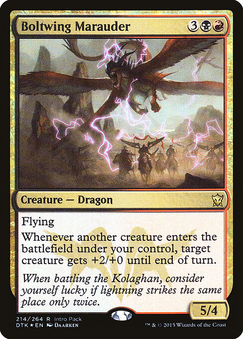 Saqueador Asa de Raio — Dragons of Tarkir Promos 214