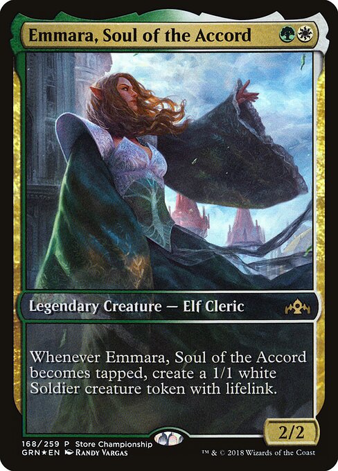 Emmara, Alma do Acordo — Guilds of Ravnica Promos 168