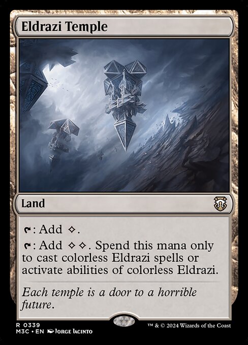Templo dos Eldrazi — Modern Horizons 3 Commander 339