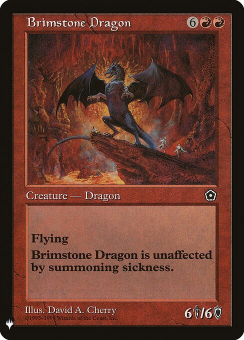 Brimstone Dragon — The List P02-92