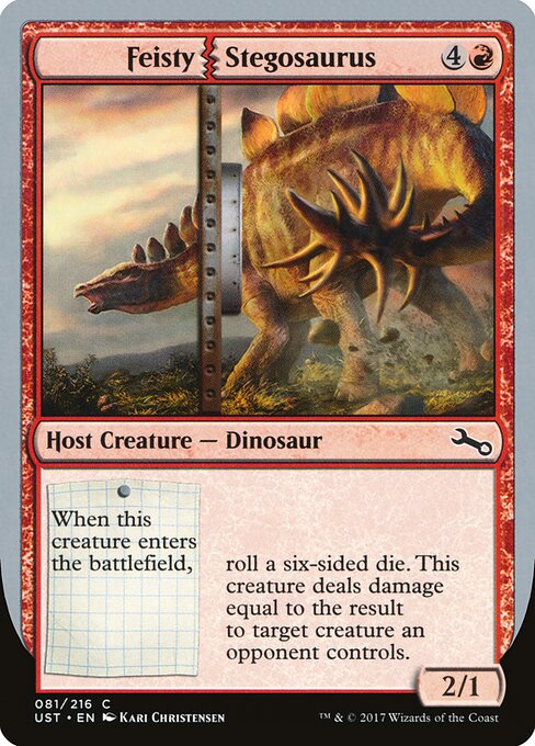 Feisty Stegosaurus — Unstable 81