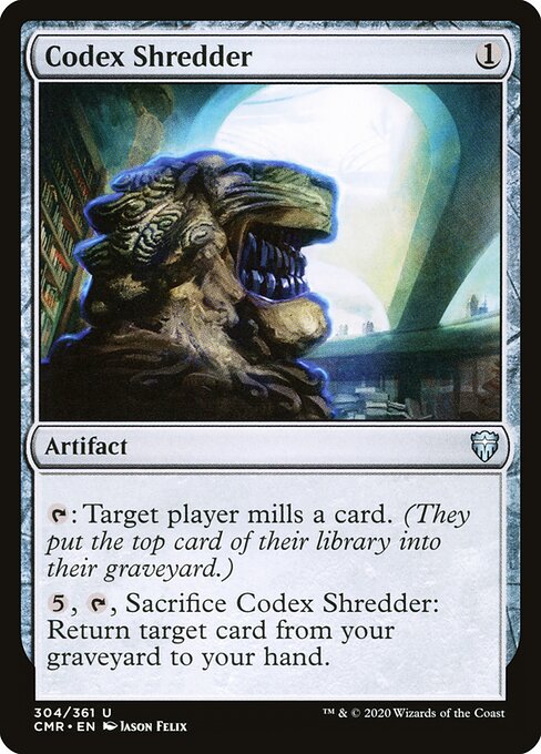 Triturador de Códices — Commander Legends 304
