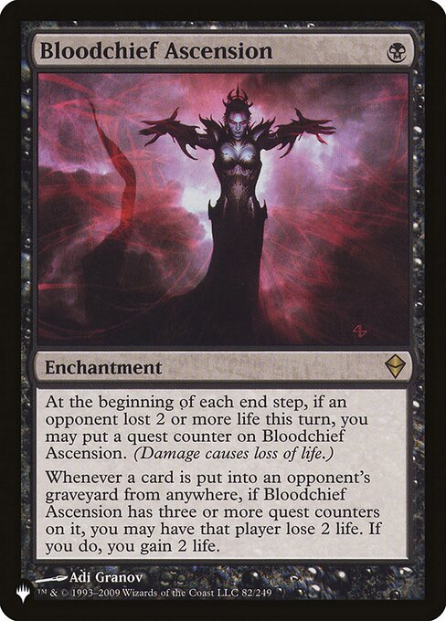 Ascensão do Grão-vampiro — The List ZEN-82