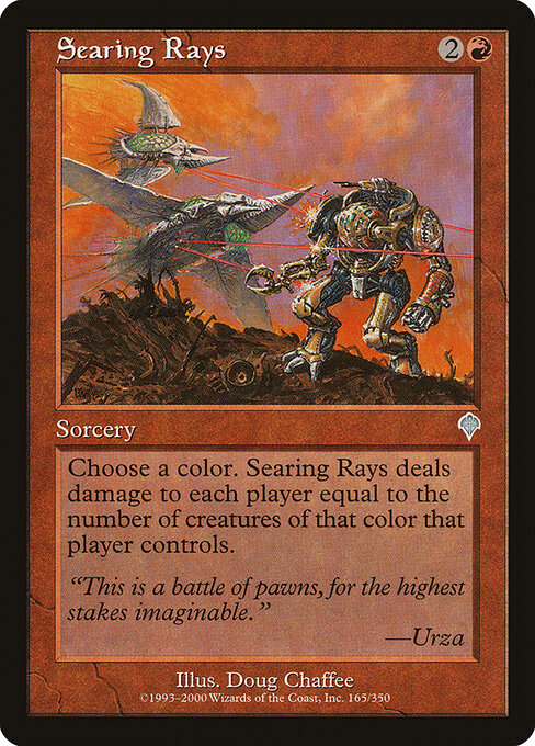 Raios Cauterizantes — Invasion 165