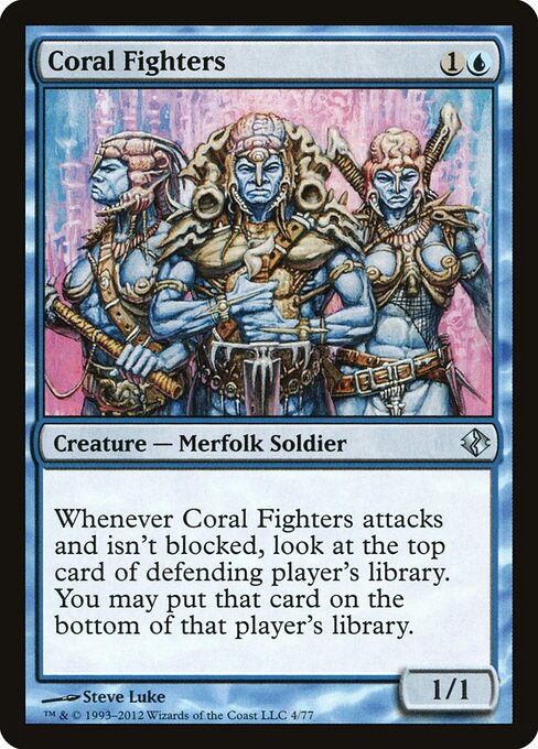 Combatentes do Coral — Duel Decks: Venser vs. Koth 4