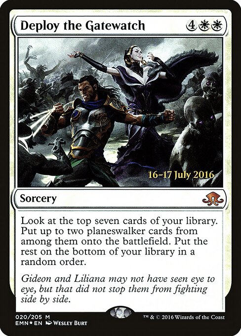Enviar as Sentinelas — Eldritch Moon Promos 20s