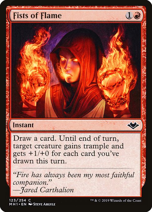 Punhos Chamejantes — Modern Horizons 123
