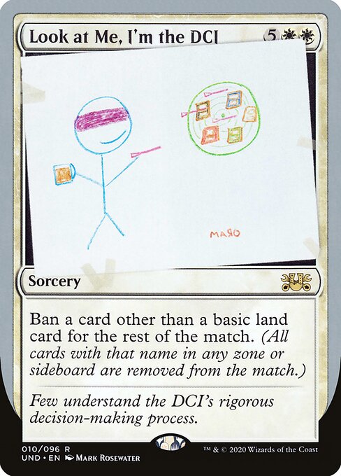 Look at Me, I'm the DCI — Unsanctioned 10