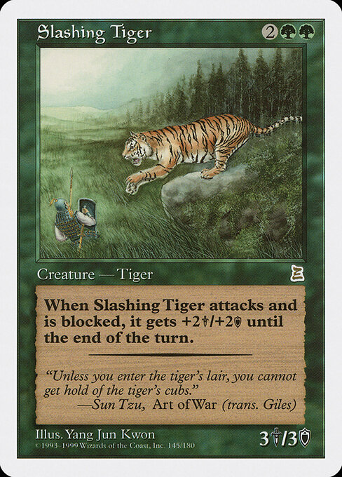 Slashing Tiger — Portal Three Kingdoms 145