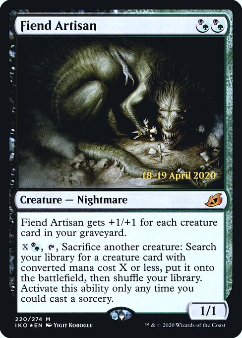 Artesão Demoníaco — Ikoria: Lair of Behemoths Promos 220s