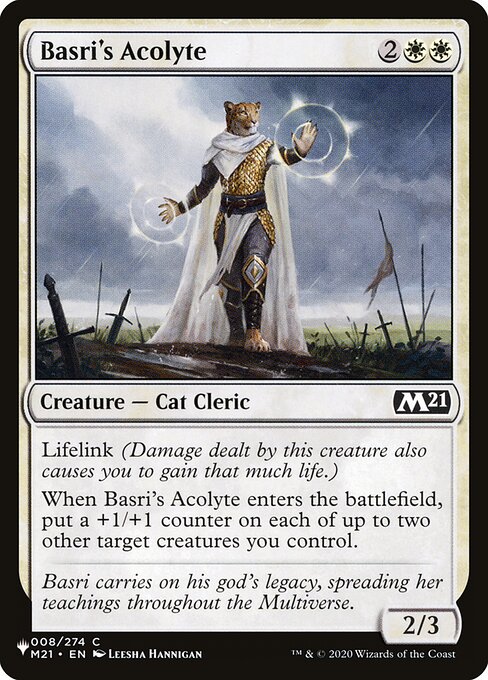 Acólita de Basri — The List M21-8