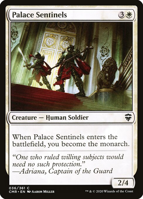 Sentinelas do Palácio — Commander Legends 36