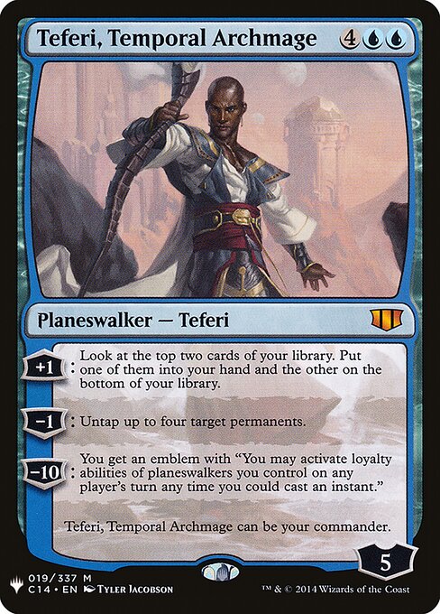 Teferi, Arquimago Temporal — The List C14-19