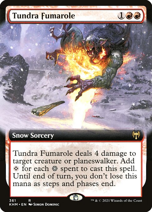 Fumarola da Tundra — Kaldheim 361