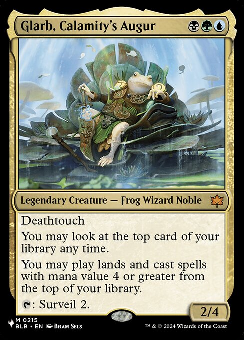 Carta-chave do deck campeão: Glarb, Calamity's Augur