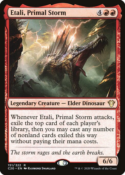 Etali, Tormenta Primordial — Commander 2020 151