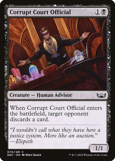 Magistrado Corrupto — Streets of New Capenna 70