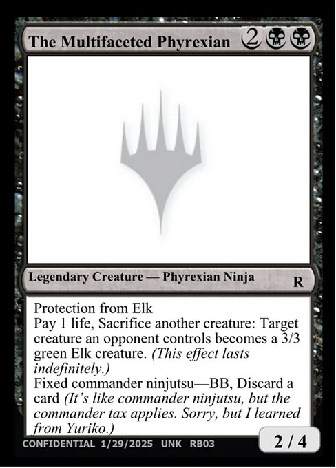 The Multifaceted Phyrexian — Unknown Event RB03