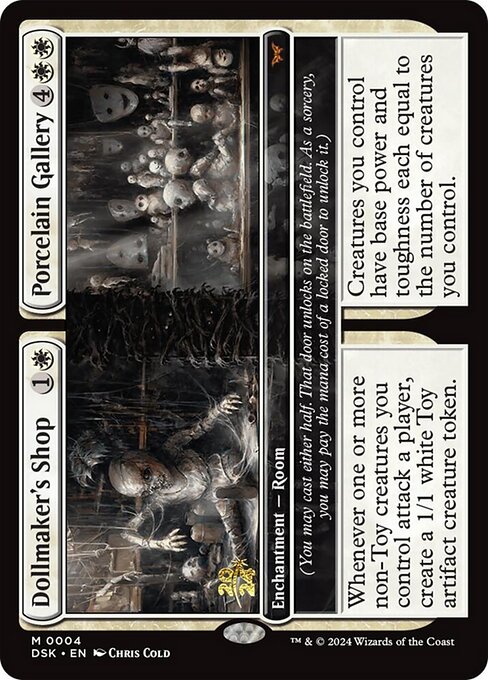 Dollmaker's Shop // Porcelain Gallery — Duskmourn: House of Horror Promos 4s