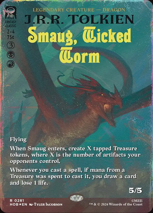 Smaug, Wicked Worm — The Hobbit 281