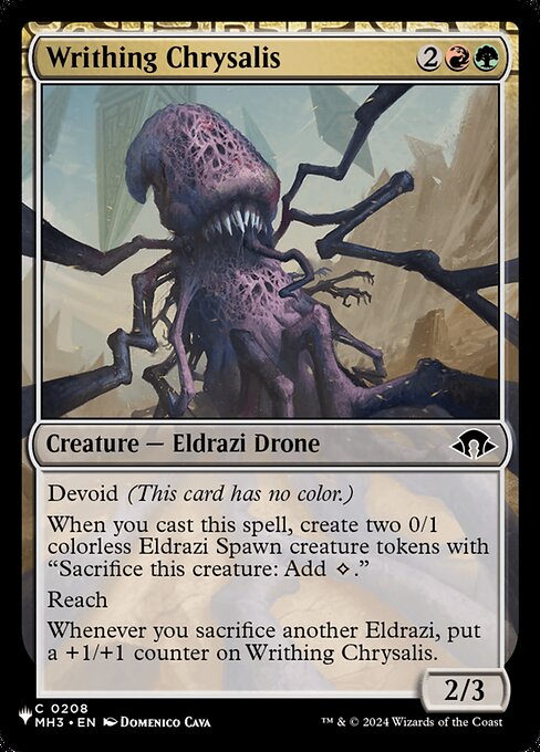 Crisálida Contorcida — The List MH3-208
