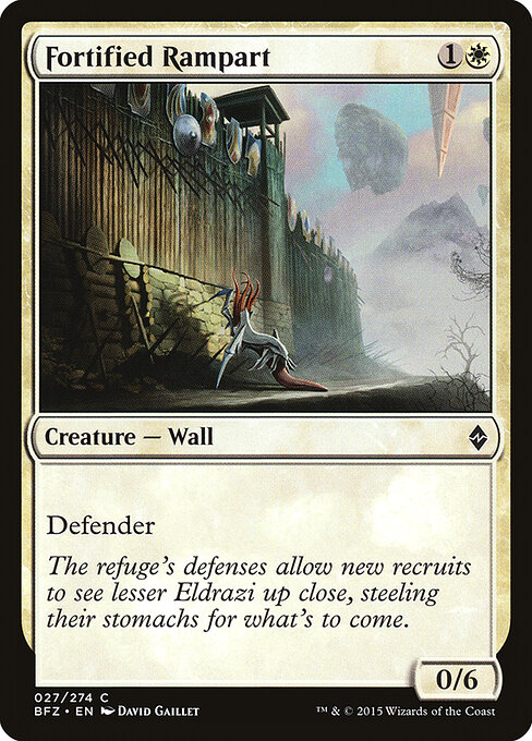 Antemuro Fortificado — Battle for Zendikar 27