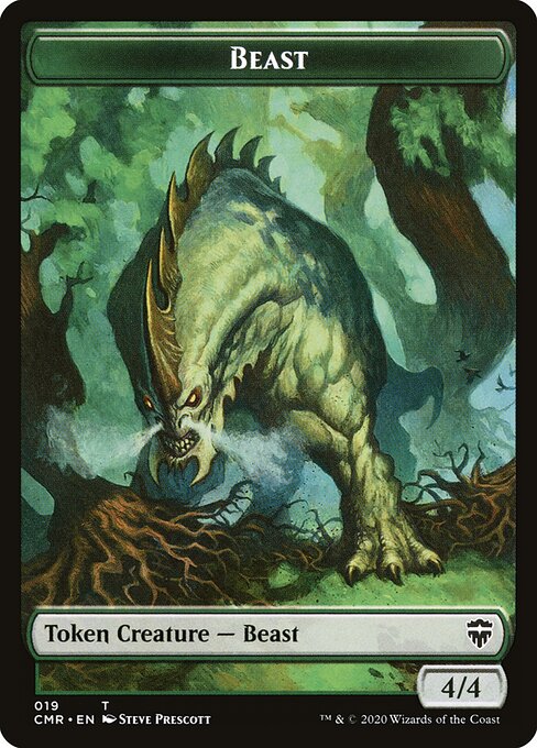 Beast — Commander Legends Tokens 19
