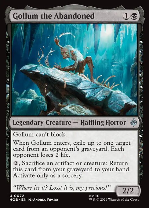 Gollum the Abandoned — The Hobbit 72