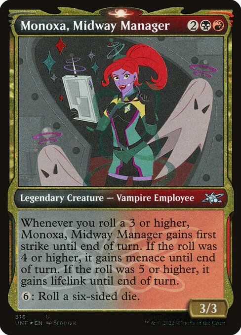 Monoxa, Midway Manager — Unfinity 516